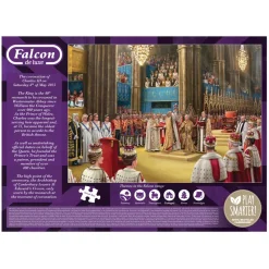 Falcon de luxe - The King's Coronation - 1000 Piece Puzzle Online