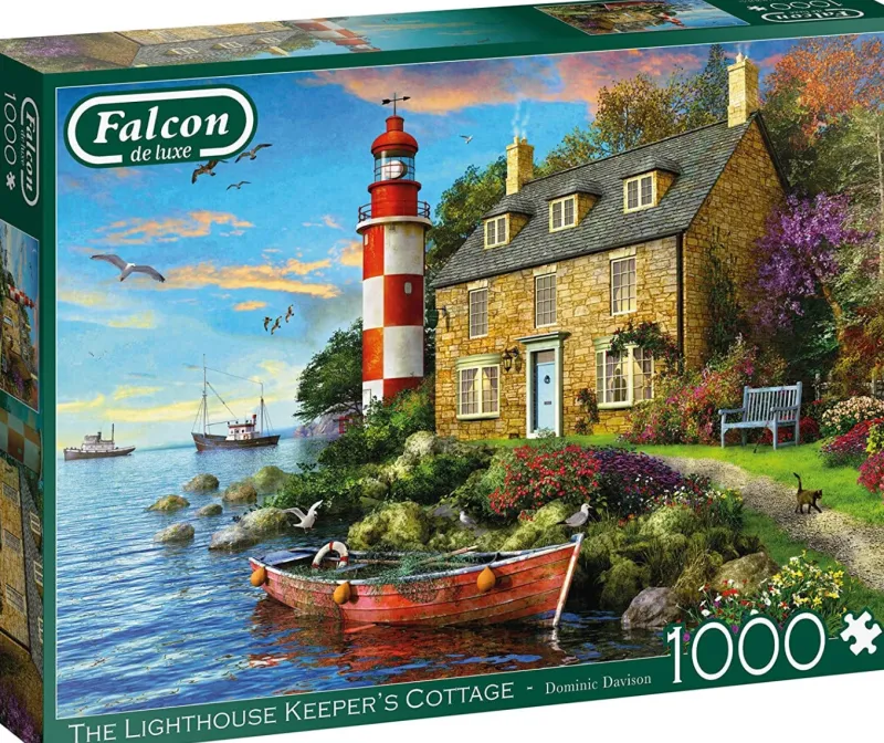 Falcon de luxe - The Lighthouse Keeper's Cottage - 1000 Piece Jigsaw Puzzle Sale
