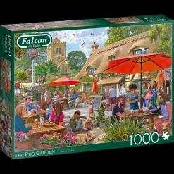 Falcon de luxe - The Pub Garden - 1000 Piece Jigsaw Puzzle Hot