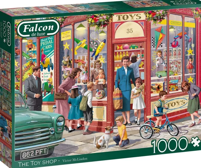 Falcon de luxe - The Toy Shop - 1000 Piece Jigsaw Puzzle Discount