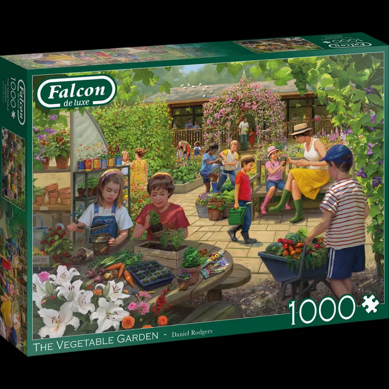 Falcon de luxe - The Vegetable Garden - 1000 Piece Puzzle New