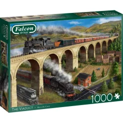Falcon de luxe - The Viaduct - 1000 Piece Jigsaw Puzzle Clearance