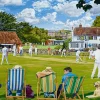 Falcon de luxe - The Village Sporting Greens - 2 x 1000 Piece Jigsaw Puzzles Best