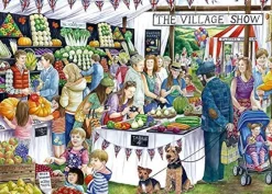 Falcon de luxe - The Village Show 1000 Piece Jigsaw Puzzle New