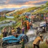 Falcon de luxe - Vintage Car Rally - 1000 Piece Jigsaw Puzzle New