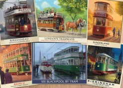 Falcon de luxe - Vintage Trams - 1000 Piece Jigsaw Puzzle Best