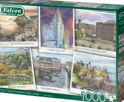 Falcon de luxe - Visit Northern Ireland - 1000 Piece Puzzle Outlet