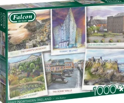 Falcon de luxe - Visit Northern Ireland - 1000 Piece Puzzle Outlet