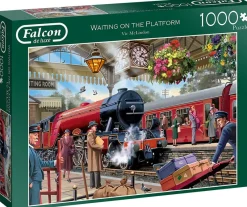 Falcon de luxe - Waiting On The Platform - 1000 Piece Jigsaw Puzzle Sale