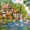 Falcon de luxe - Watermill Cottage - 1000 Piece Jigsaw Puzzle Best