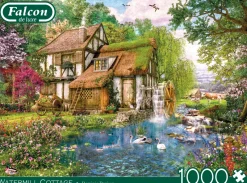 Falcon de luxe - Watermill Cottage - 1000 Piece Jigsaw Puzzle Best