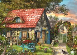 Falcon de luxe - Woodland Cottages - 2 x 1000 Piece Jigsaw Puzzles Fashion