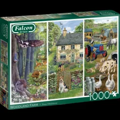 Falcon de luxe - Woodland Farm - 1000 Piece Jigsaw Puzzle Hot