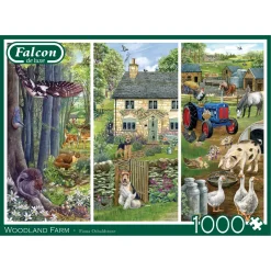 Falcon de luxe - Woodland Farm - 1000 Piece Jigsaw Puzzle Hot