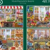 Falcon de luxe - Your Favourite Shops - 4 x 1000 Piece Jigsaw Puzzles Best