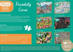 Falcon de luxe Contemporary - Piccadilly Circus - 1000 Piece Jigsaw Puzzle Discount
