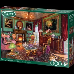 Falcon de luxe Falcon DeLuxe - The Drawing Room - 1000 Piece Jigsaw Puzzle Hot