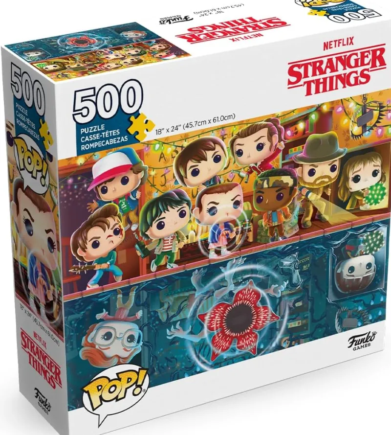 Funko POP! Puzzle - Stranger Things - Upside Down - 500 Piece Jigsaw Puzzle Online