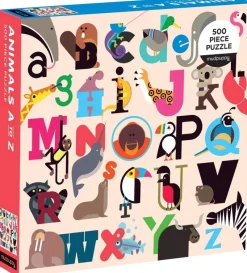 Galison - Animals A-Z - 500 Piece Jigsaw Puzzle Best