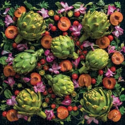 Galison - Artichoke Floral - 500 Piece Jigsaw Puzzle New