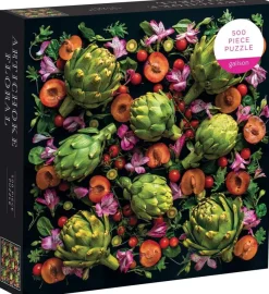 Galison - Artichoke Floral - 500 Piece Jigsaw Puzzle New