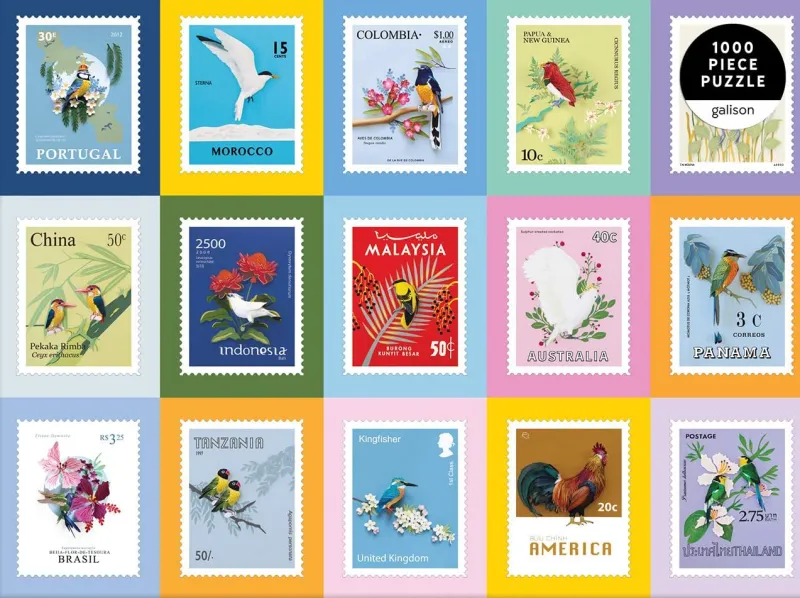 Galison - Birds of the World - 1000 Piece Jigsaw Puzzle Sale