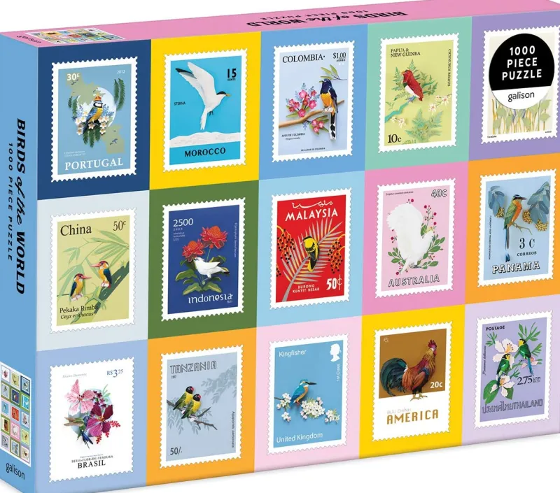 Galison - Birds of the World - 1000 Piece Jigsaw Puzzle Sale