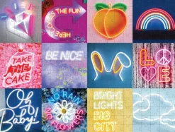 Galison - Electric Confetti Neon - 300 Piece Jigsaw Puzzle Hot