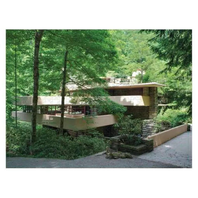 Galison - Frank Lloyd Wright Fallingwater - 2 Sided 500 Piece Jigsaw Puzzle Online