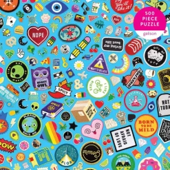 Galison - Fun Flair - 500 Piece Jigsaw Puzzle Clearance