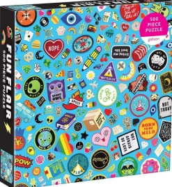 Galison - Fun Flair - 500 Piece Jigsaw Puzzle Clearance