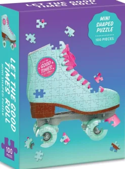 Galison - Let The Good Times Roll - Mini Shaped 100 Piece Puzzle Discount
