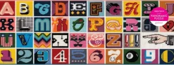 Galison - Needlepoint A to Z - 1000 Piece Panoramic Puzzle Hot