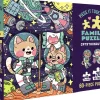 Galison - Piece It Together Family Puzzle: Catstronauts - 60 Piece Jigsaw Puzzles Best