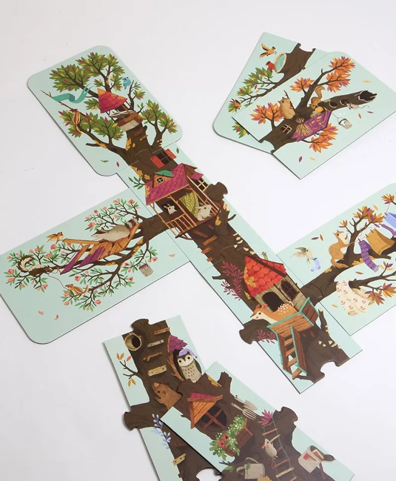 Galison - Towering Tree Puzzle - 17 Piece Jigsaw Puzzle Discount