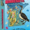 Galison - Wendy Gold Minnesota - Mini Shaped 100 Piece Jigsaw Puzzle Fashion
