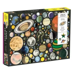 Galison - Zero Gravity - 1000 Piece Jigsaw Puzzle with Shaped Pieces Discount