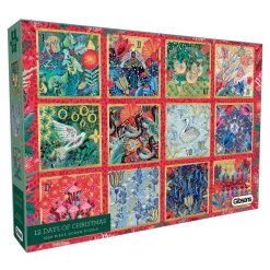 Gibsons - 12 Days of Christmas - 1000 Piece Jigsaw Puzzle Online