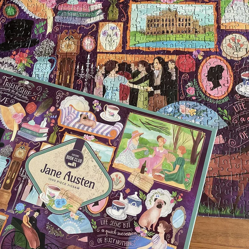Gibsons - Jane Austen - Book Club - 1000 Piece Jigsaw Puzzle Discount