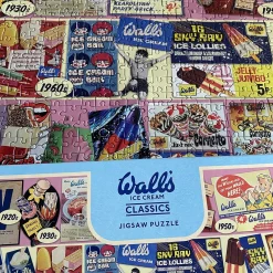 Gibsons - 100 Years of Wall's Ice Cream - 1000 Piece Jigsaw Puzzle Online
