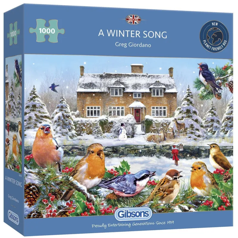Gibsons - A Winter Song - 1000 Piece Jigsaw Puzzle Hot