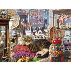 Gibsons - Abbey's Antique Shop - 1000 Piece Jigsaw Puzzle Online