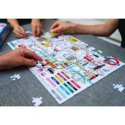 Gibsons - Adventures on the London Underground - 250 Piece Jigsaw Puzzle Online