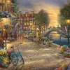 Gibsons - Amsterdam Café - 1000 Piece Jigsaw Puzzle New