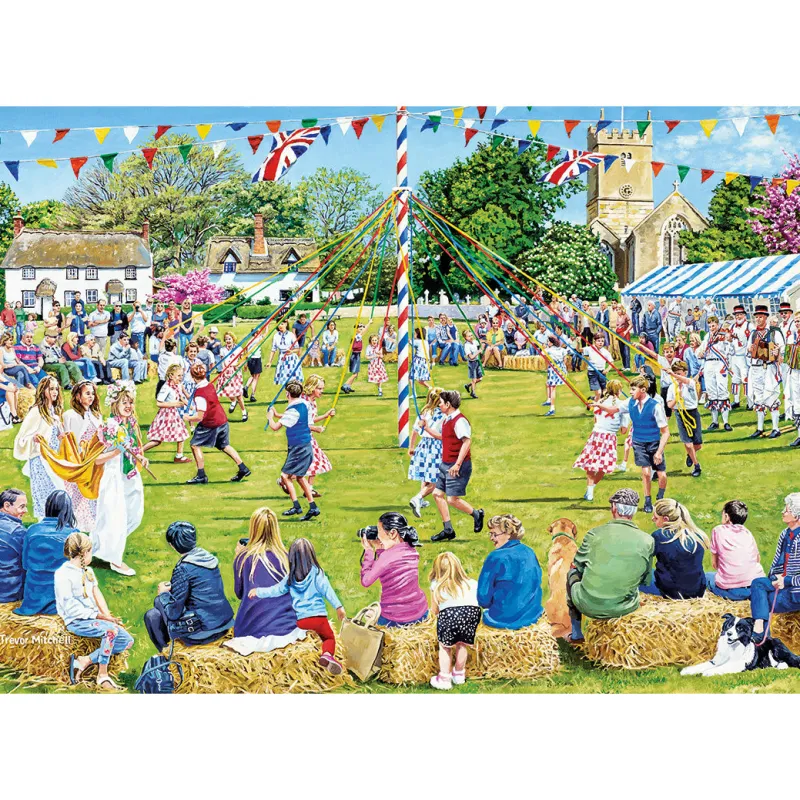 Gibsons - Around the Maypole - 250 XL Pieces Clearance