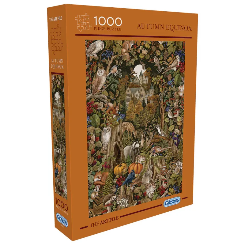 Gibsons - Art File - Autumn Equinox - 1000 Piece Jigsaw Puzzle Outlet