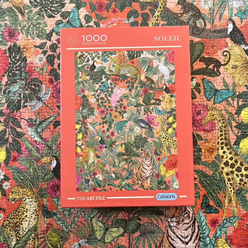 Gibsons - Art File - Soleil - 1000 Piece Jigsaw Puzzle New