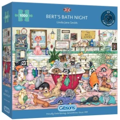 Gibsons - Bert's Bath Night - 1000 Piece Jigsaw Puzzle Sale