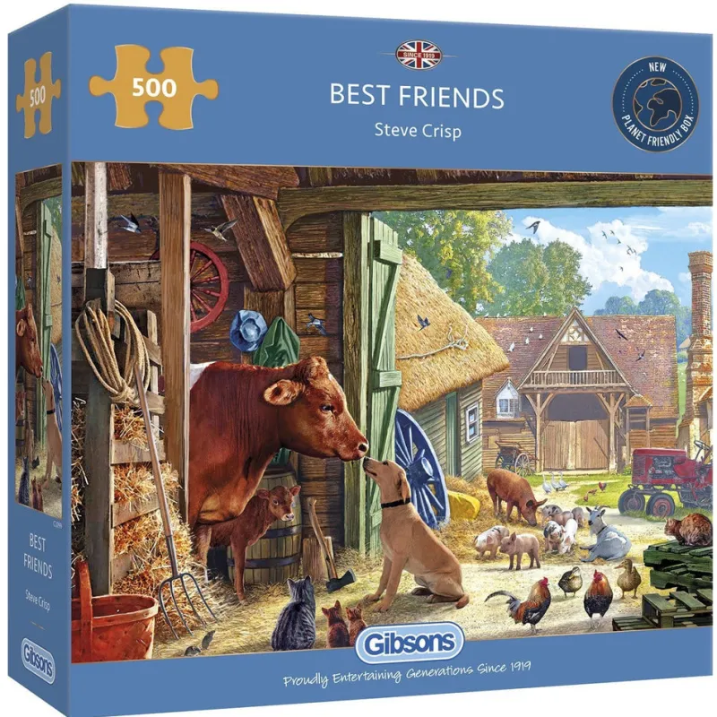 Gibsons - Best Friends - 500 Piece Jigsaw Puzzle Hot
