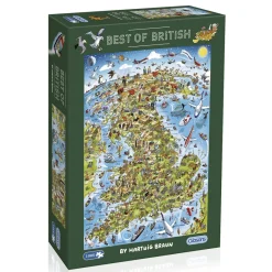 Gibsons - Best of British - 1000 Piece Jigsaw Puzzle Outlet